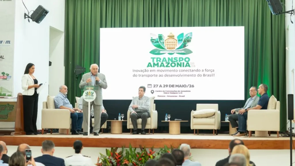 TranspoAmazônia 2026: R$ 900 milhões em negócios e Manaus como polo logístico das Américas TranspoAmazônia 2026: R$ 900 milhões em negócios e Manaus como polo logístico das Américas