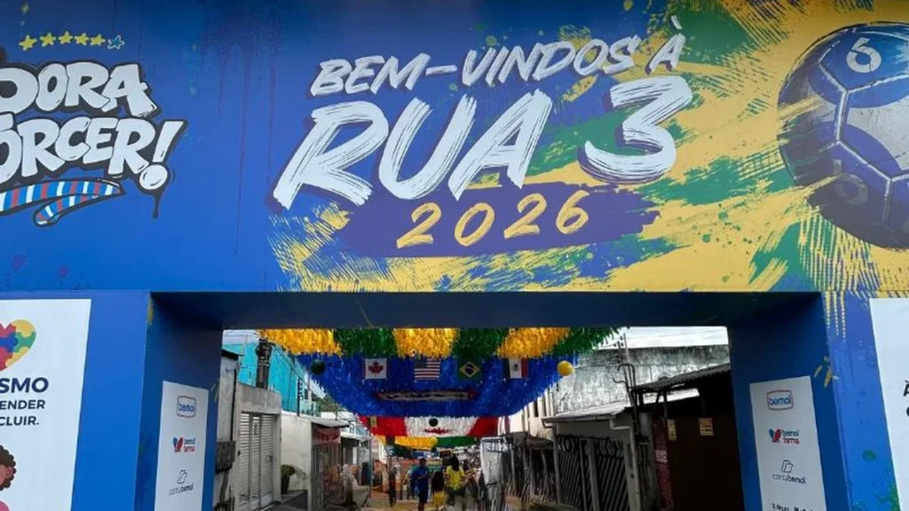 Moradores buscam renomear Rua 3 para 'Rua da Copa' em Manaus após 32 anos de tradição