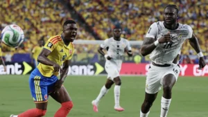 Colômbia x Gana 1-0 ao Intervalo: Arias Marca e Pressiona nas Oitavas da Copa do Mundo 2026