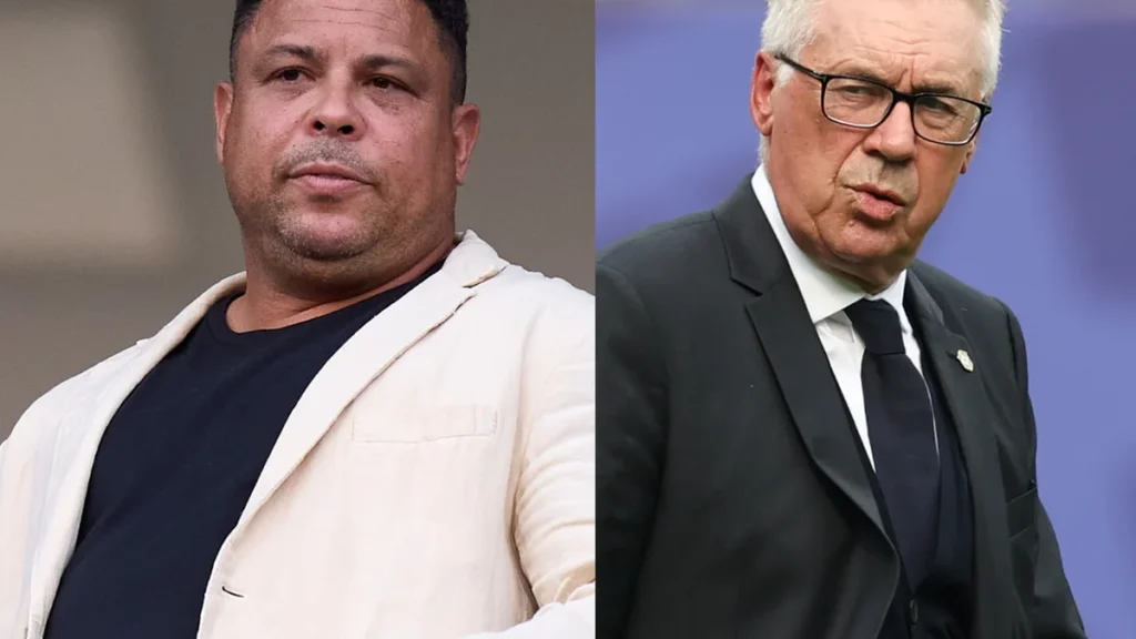 Ronaldo Fenômeno critica decisões de Ancelotti e envia recado a Vini Jr. após eliminação do Brasil n