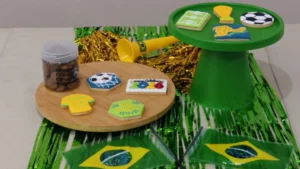 Empreendedoras em Manaus impulsionam vendas com doces nas cores da Seleção Brasileira durante a Copa
